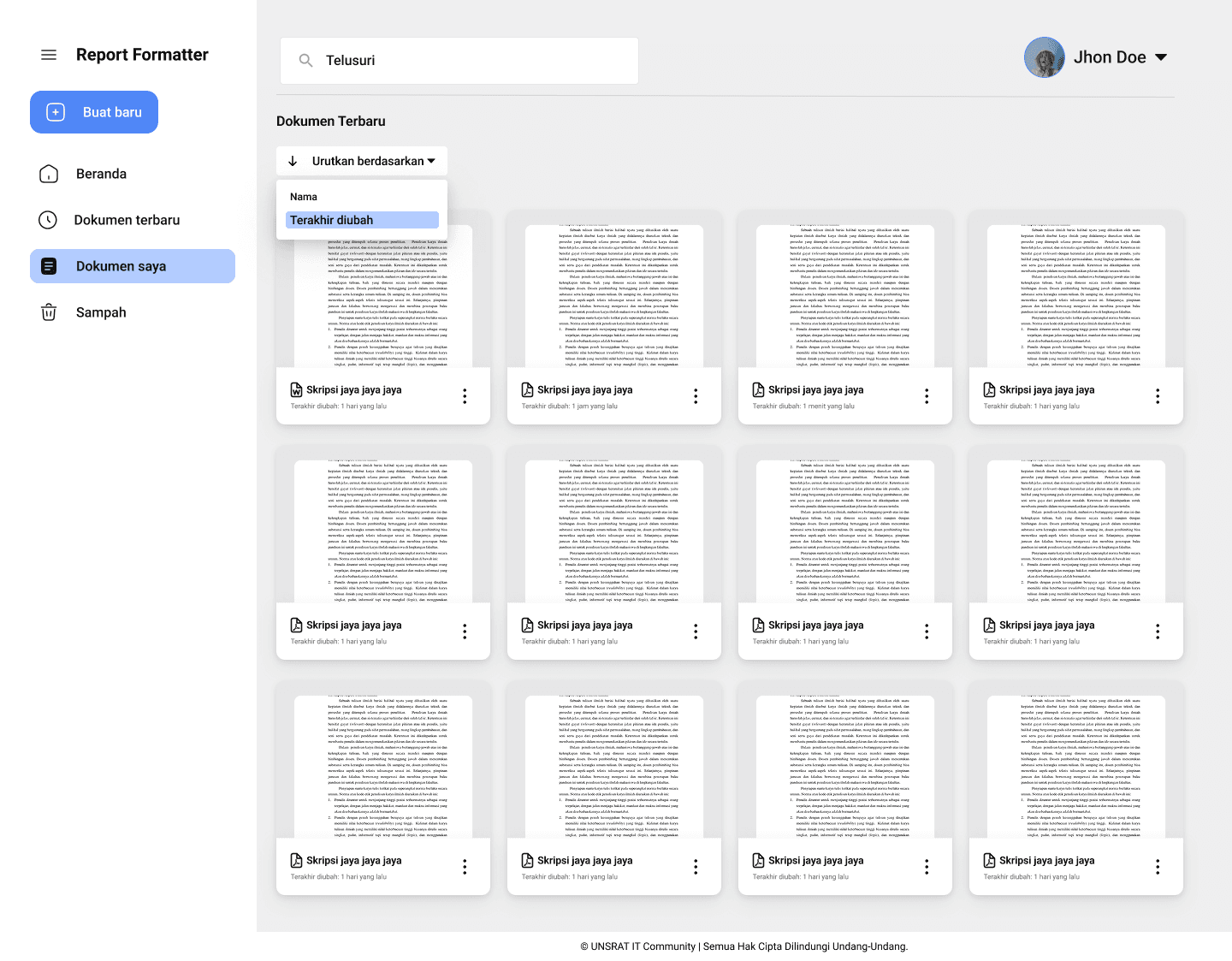 Report Formatter — screenshot 1